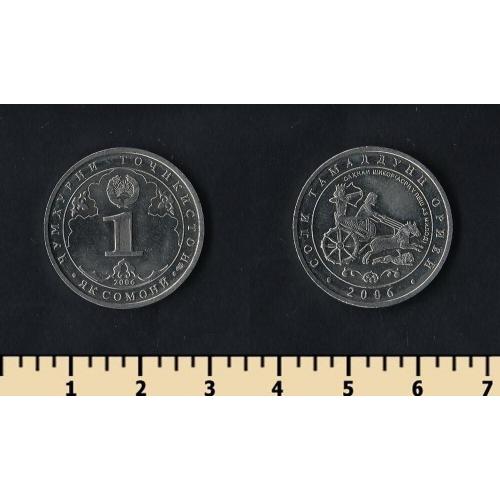 Таджикистан 1 сомони 2006
