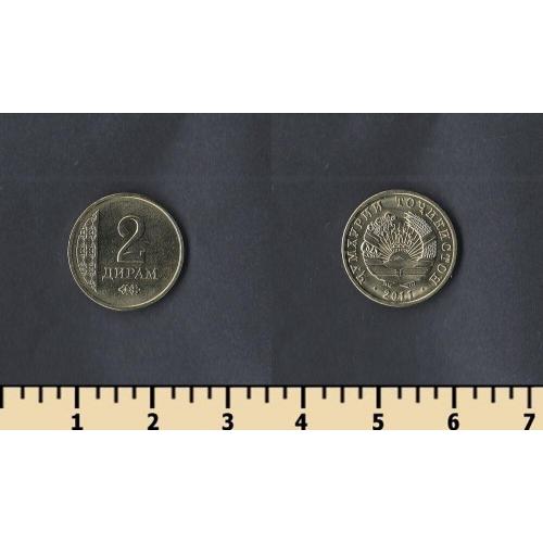 Таджикистан 2 дирам 2011
