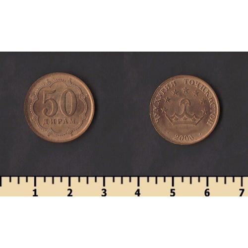 Таджикистан 50 дирам 2006