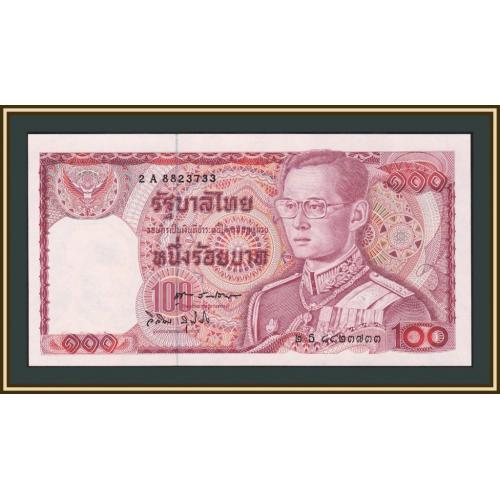 Таиланд 100 бат 1978 P-89 (89a.13) UNC