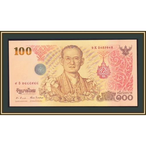Таиланд 100 бат 2011 P-124 (124a) UNC