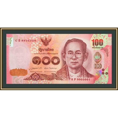 Таиланд 100 бат 2015 P-127 (127a) UNC