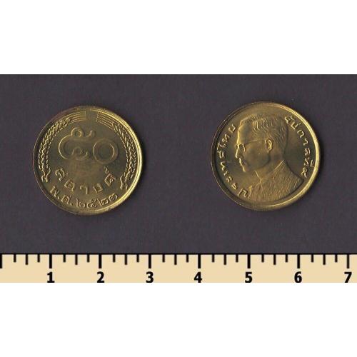 Таиланд 50 сатанг 1980