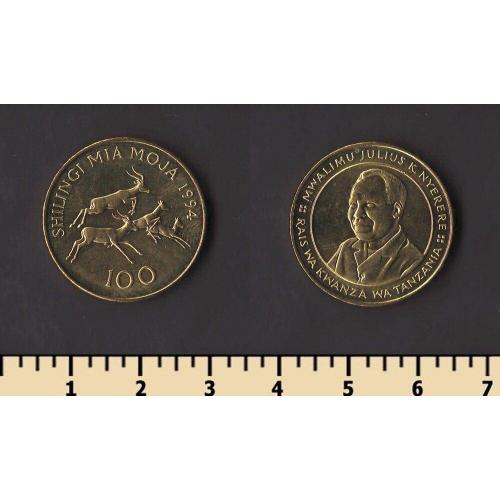 Танзания 100 шиллингов 1994