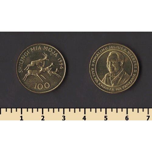 Танзания 100 шиллингов 1994