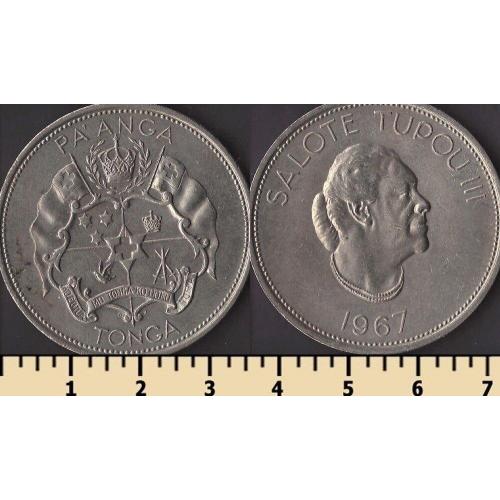Тонга 1 паанга 1967