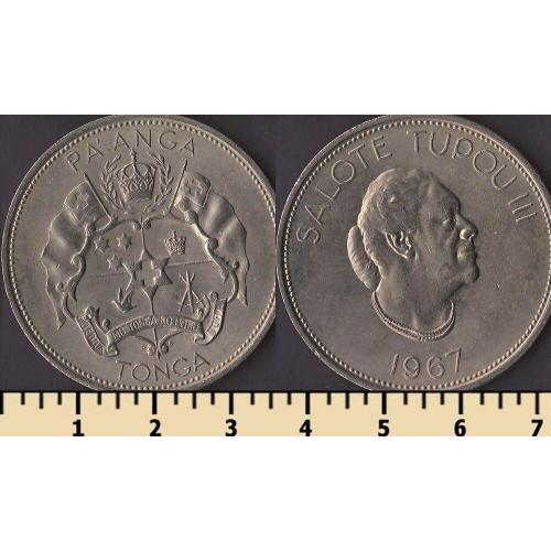 Тонга 1 паанга 1967