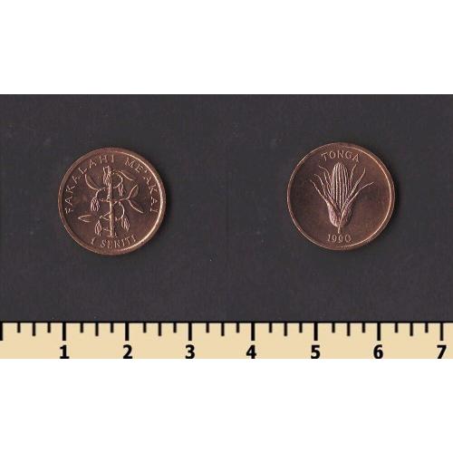 Тонга 1 сенити 1990