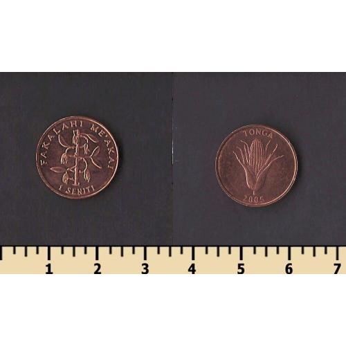Тонга 1 сенити 2005