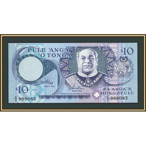 Тонга 10 паанга 1995 P-34 (34a) UNC