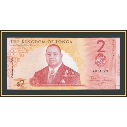 Тонга 2 паанга 2023 (2024) P-50 UNC Новинка!