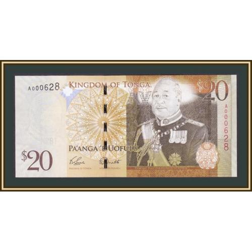 Тонга 20 паанга 2009 P-41 (41а) UNC