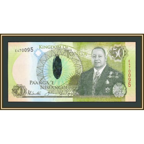 Тонга 50 паанга 2015 P-48 (48b) UNC