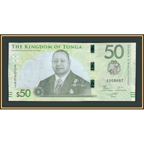 Тонга 50 паанга 2023 (2024) P-54 UNC Новинка!