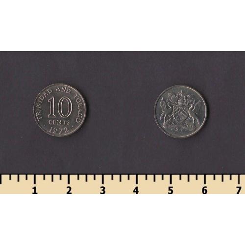 Тринидад и Тобаго 10 центов 1972