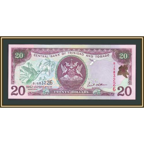 Тринидад и Тобаго 20 долларов 2002 P-44 (44b) UNC