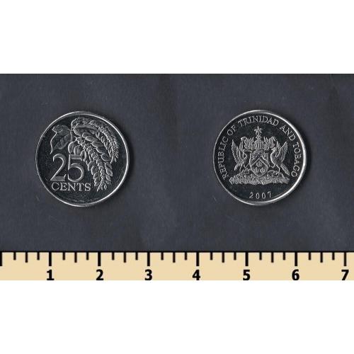 Тринидад и Тобаго 25 центов 2007