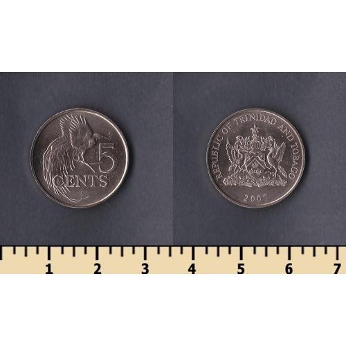 Тринидад и Тобаго 5 центов 2007