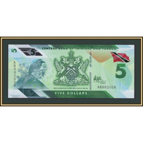 Тринидад и Тобаго 5 долларов 2020 P-61 (61а) UNC
