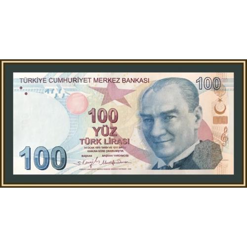 Турция 100 лир 2009 (2022) P-226 (226e) UNC