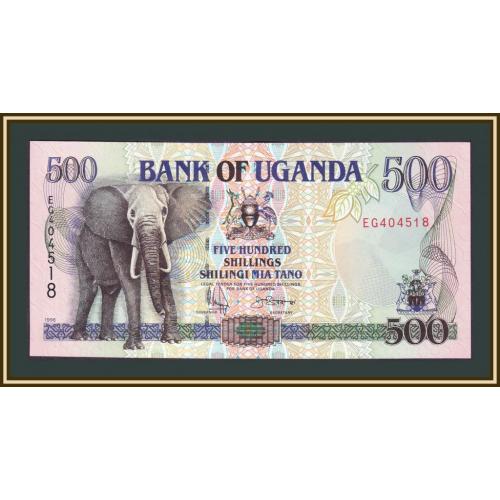Уганда 500 шиллингов 1996 P-35 (35a.2) UNC