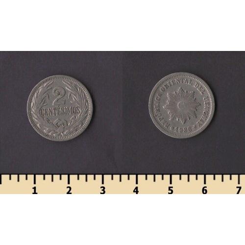 Уругвай 2 сентесимо 1936