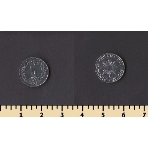 Уругвай 5 песо 1989