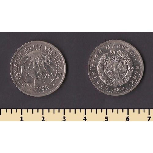 Узбекистан 100 сом 2004