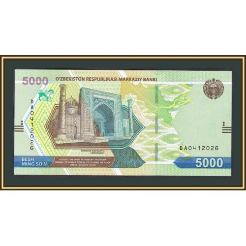 Узбекистан 5000 сум 2021 P-88 UNC