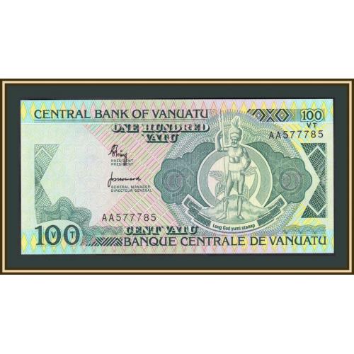 Вануату 100 вату 1982 P-1 (1a) UNC