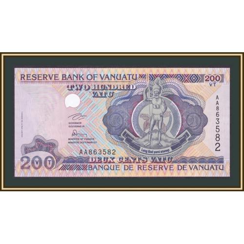 Вануату 200 вату 1995 P-8 (8a) UNC