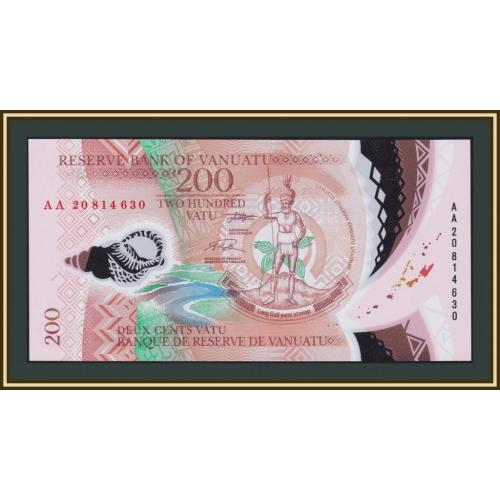 Вануату 200 вату 2020 P-18 (18a) UNC