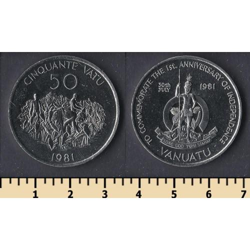 Вануату 50 вату 1981