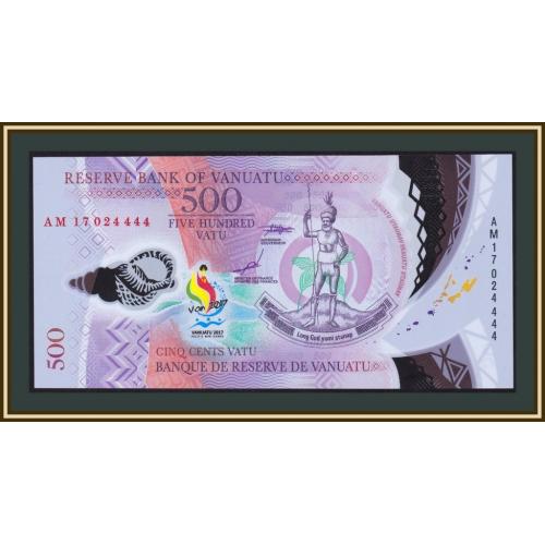 Вануату 500 вату 2017  P-20 (20a) UNC
