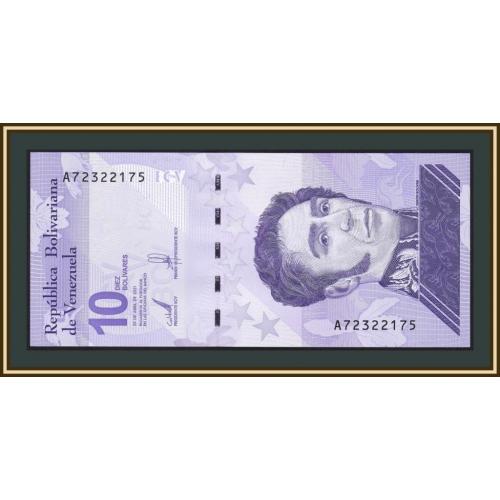Венесуэла 10 боливаров 2021 (2022) P-116 (116a) UNC Новинка!