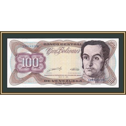 Венесуэла 100 боливаров 1990 P-66 (66c) a-UNC