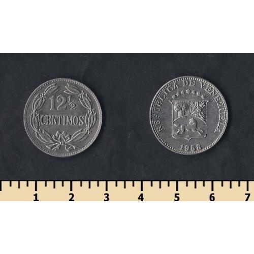 Венесуэла 12 1/2 сентимов 1958