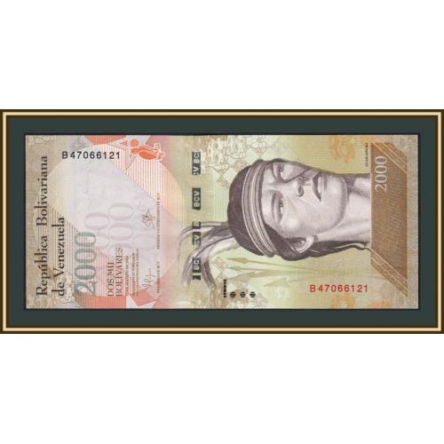 Венесуэла 2000 боливаров 2016 P-96 (96a.2) UNC