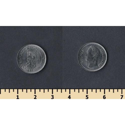 ВЕНЕСУЭЛА 25 СЕНТИМО 1990