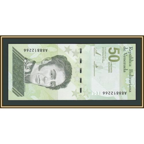 Венесуэла 50 боливаров 2021 (2022) P-118 (118a) UNC