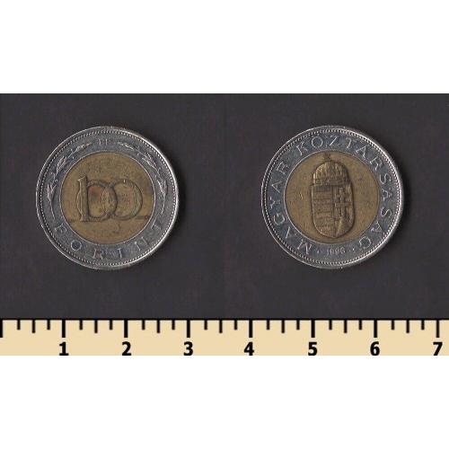 Венгрия 100 форинтов 1996