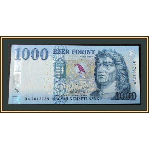 Венгрия 1000 форинтов 2025 P-203 (203f) UNC
