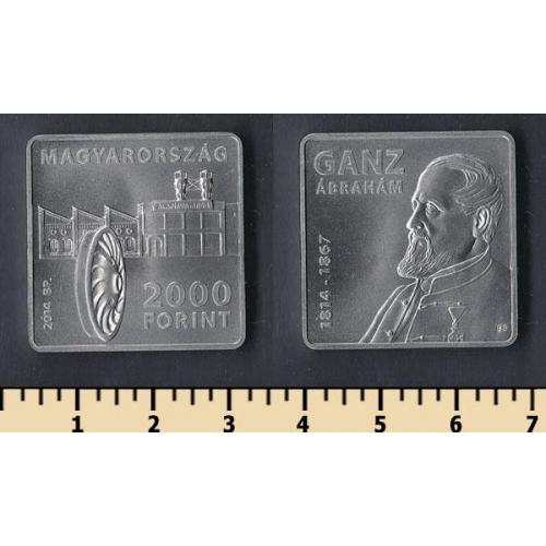 Венгрия 2000 форинтов 2014
