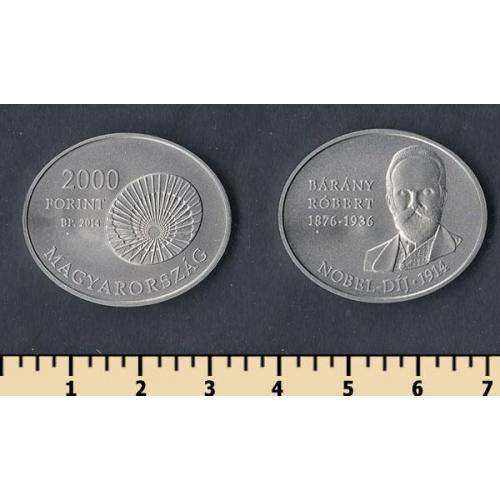 Венгрия 2000 форинтов 2014