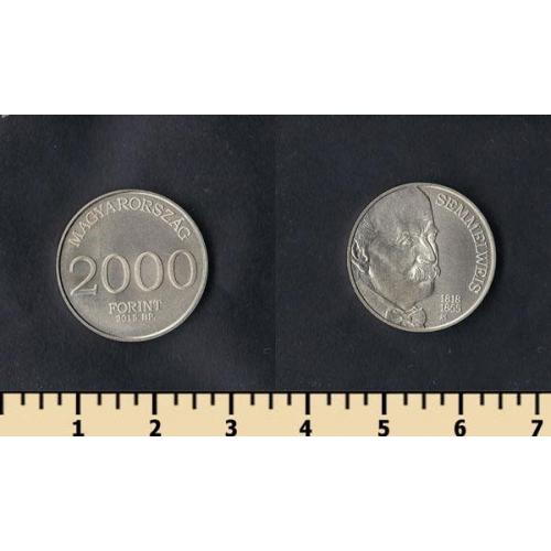 Венгрия 2000 форинтов 2015