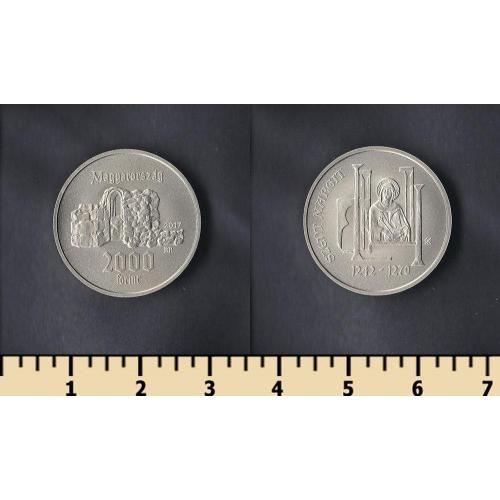 Венгрия 2000 форинтов 2017