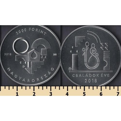 Венгрия 2000 форинтов 2018