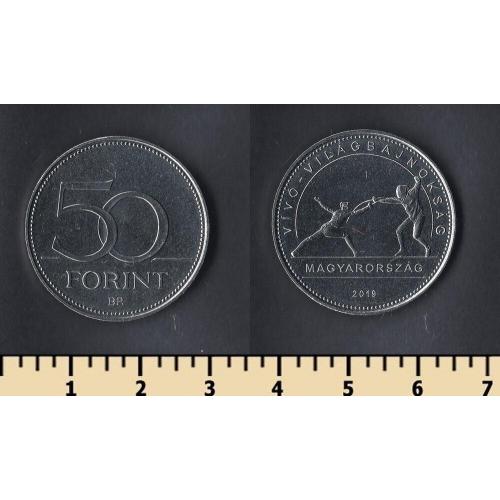 Венгрия 50 форинтов 2019