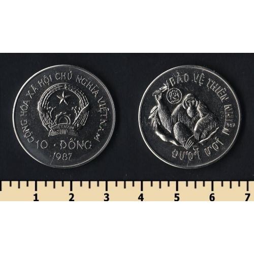 Вьетнам 10 донг 1987