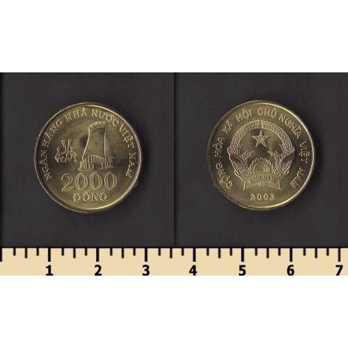 Вьетнам 2000 донг 2003